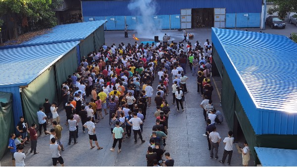 防患于未“燃”，世邦注塑模具制造廠消防演習